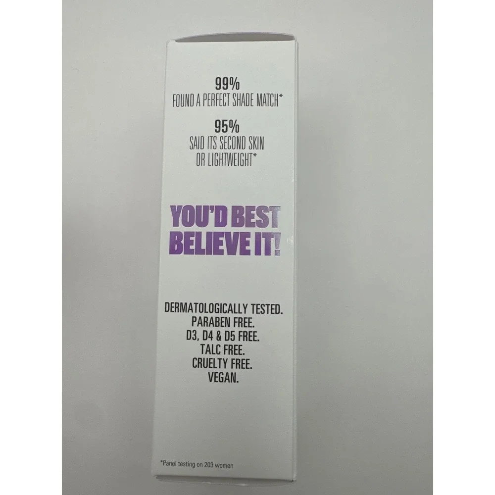 UOMA Beauty‎ Say What?! Weightless Soft Matte  Foundation White Pearl T1N BNIB